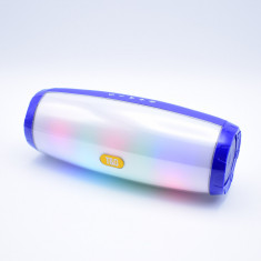 Boxa portabila bluetooth, 20W, MP3, Card TF, USB, Radio FM, AUX, Iluminare LED
