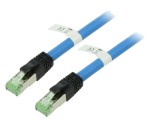 Patch Cord Goobay S/FTP Cat 6a RJ45, Cablu Litat Cu, Cod 45663