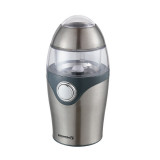 Rasnita de cafea Hausberg, 150 W, 50 g, protectie supraincalzire, lame inox, Gri