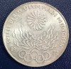 (A1047) MONEDA DIN ARGINT GERMANIA - 10 MARK 1972, LIT. D, OLIMPIADA DE LA MUNCHEN, Europa