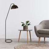 Cumpara ieftin Lampadar Delta Siyah Lambader Retro 3 Baslikli Negru