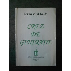 VASILE MARIN - CREZ DE GENERATIE (1997)