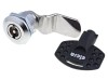 Inchizatoare ELESA+GANTER Aliaj Zinc Maneta Otel 30mm Adancime Nichel