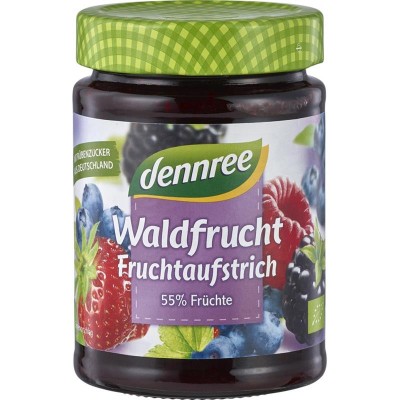 Gem de Fructe de Padure Bio 340 grame Dennree foto