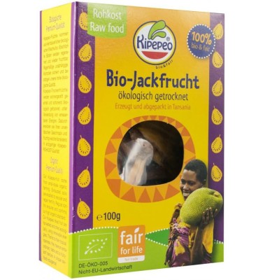 Jackfruit Bucati Uscate Eco si Fairtrade 100 grame Kipepeo foto