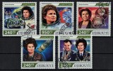 DJIBOUTI 2017 - Cosmonautica / serie completa