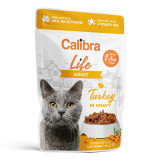 Cumpara ieftin Calibra Cat Life Pouch Adult, Curcan, (in sos), 85g