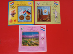 PARAGUAY, SPORT MUNICH - COLI?E MNH foto