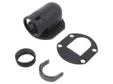 Conector unghi 90&deg; PMAFIX VOV poliamidă 6 IP68 tub 17 mm