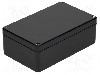 Carcasa poliester, 160mmx260mmx91mm, IP66, RAYCHEM RPG - GJB-26016091BK