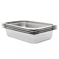 Recipiente Gastronorm 4 buc. GN 1/1 100 mm o?el inoxidabil foto