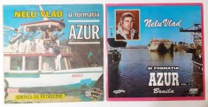 Nelu Vlad Si Formatia Azur Din Braila - Vol. 1 + Vol. 2 - Disc vinil, LP - RAR foto