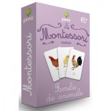 Familii de animale, Montessori, vocabular