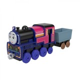 THOMAS LOCOMOTIVA CU VAGON PUSH ALONG ASHIMA, THOMAS - Thomas