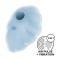 Vibrator Clitoridian Air Pulse + Vibratii Cloud Dancer, Bleu