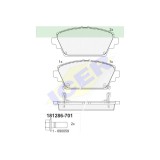 Set placute frana Icer 181286701, parte montare : Punte Fata