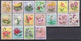 DB1 Flora Africana Congo Belgian 1952 18 v. MNH incompleta