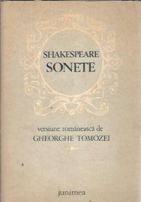 Sonete - William Shakespeare foto