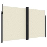 Cumpara ieftin Copertina laterala retractabila, crem, 200x1000 cm