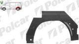 Segment reparatie aripa spate spate MERCEDES VITO / Clasa V (W638), 02.1996-01.2003, partea stanga, metal galvanizat,, Rapid