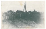 4732 - CAMPULUNG TISA, Maramures, railroad catastrophe old PC real PHOTO unused, Necirculata, Fotografie