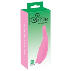 Vibrator din silicon cu formă ergonomică Smile Swing Vibrator (14 cm)