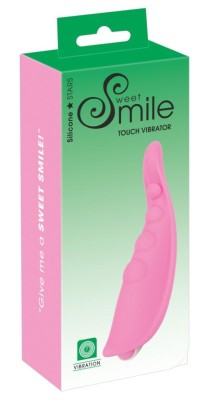 Vibrator din silicon cu formă ergonomică Smile Swing Vibrator (14 cm) foto