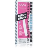 NYX Professional Makeup Zero To Brow Stencil Book șabloane pentru spr&acirc;ncene 02 Thick 4 buc