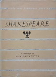 SONETE. IN ROMANESTE DE ION FRUNZETTI-WILLIAM SHAKESPEARE