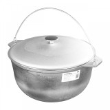 Ceaun tuci aluminiu alimentar cu capac Elefant, capacitate 10 litri