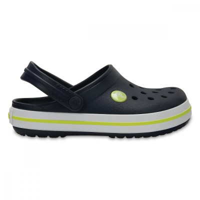 Saboti Crocs Crocband Kids Albastru - Navy/Citrus foto