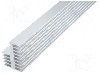Radiator extrudat, aluminiu, 1000mm x 38mm, naturala, FISCHER ELEKTRONIK - SK 32 1000 AL