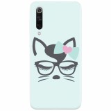 Husa silicon pentru Xiaomi Mi 9, Angel Cat