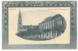 5182 - DETTA, Timis, Roman Catholic Church, Romania - old postcard - used
