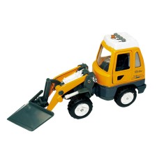 Utilaj de constructii de jucarie cu sunete si lumini 16-18 cm plug de zapada