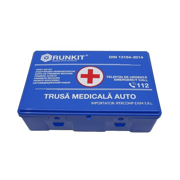 Trusa medicala obligatorie auto avizata RAR - valabilitate 5 ani FAN53881