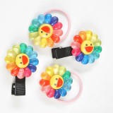 Set 4 accesorii par cu flori zambitoare