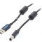 Cablu USB 2.0 A-B 10m Negru