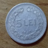 MNDRO10 moneda RPR Romania 5 lei 1949