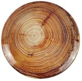 Cumpara ieftin Farfurie decorata - Glass Brown | Villa Collection