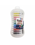 Acuarele tempera The Littlies, 12 Culori, 12 ml, pensula inclusa