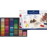 Cutie Creioane Pastel Soft Mini Faber-Castell 72 culori, Faber Castell