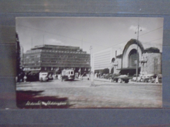FINLANDA - HELSINKI - GARA FEROVIARA - 1954 - CIRCULATA, TIMBRATA -