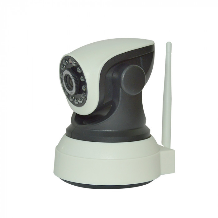 Resigilat : Camera cu IP PNI IP1.0MP cu fir si wireless are capacitate de rotire s