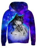 Tricou cu glugă 3D imprimate unisex oversize pulover &ndash; 3XL 14-16 ani
