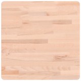 Cumpara ieftin Blat de masa patrat, 50x50x2,5 cm, lemn masiv de fag