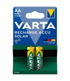 Set acumulatori AA Ni-MH 1.2V 800mAh SOLAR VARTA set 2buc