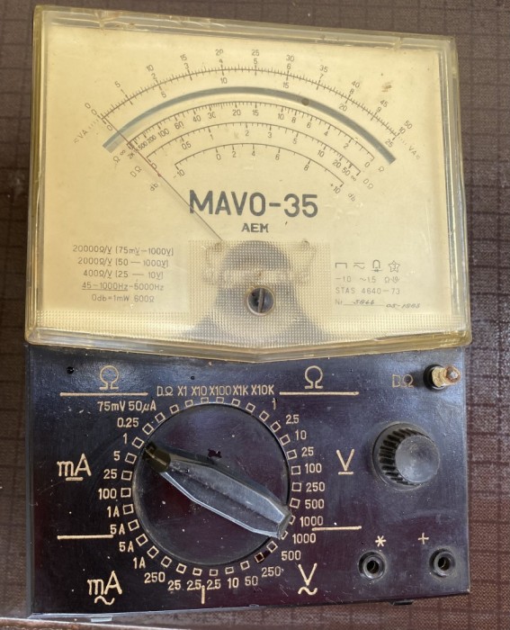 Aparat de măsură Mavo 35