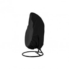Husa impermeabila, pentru scaun leagan suspendat, negru, 400x155 cm, Isotrade