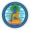 Abtibild sticker cu Buddha medicinei albastra cu floare de lotus &amp;#8211; mare